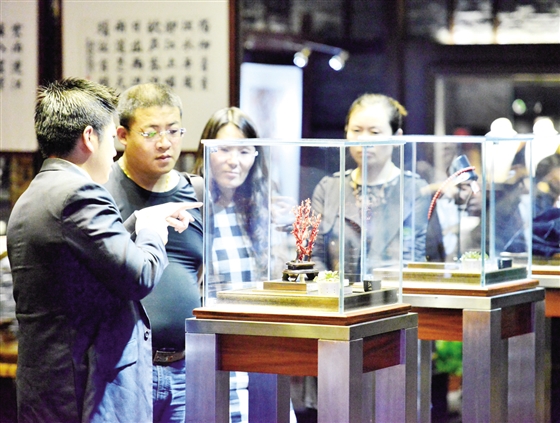 台湾文化产业暨红珊瑚品鉴交流会在榆成功举行